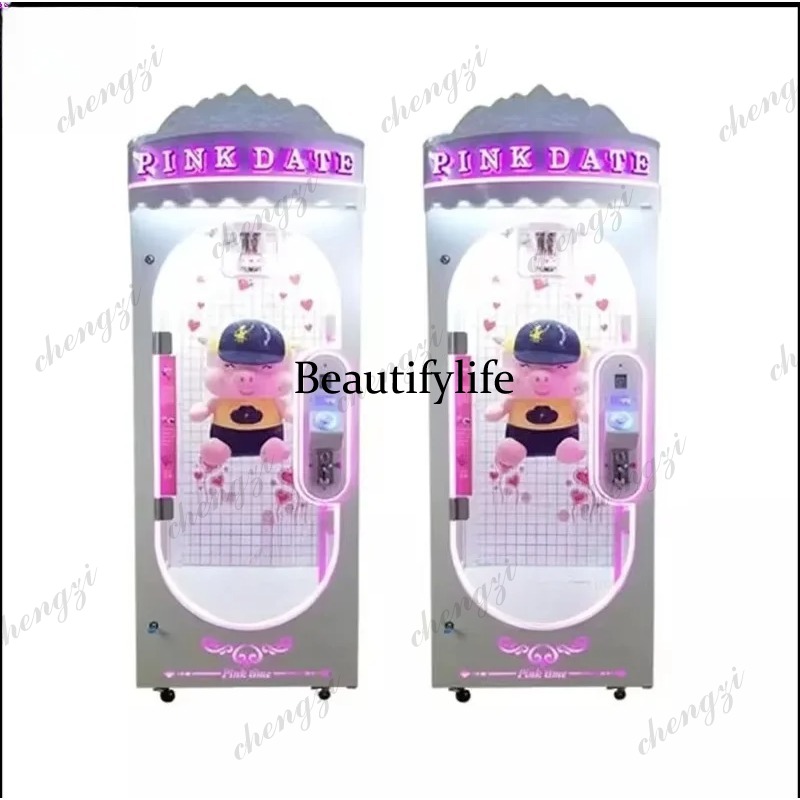 Vending Game - A81 Indoor Pink Date Doll Aluminum