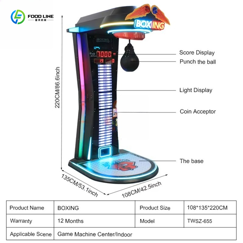 Customized Boxing Arcade Machi - Arcade Machine Profit review and price