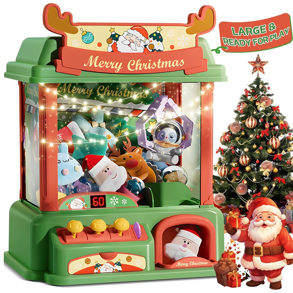 Christmas Claw Machine For Kid - Vending Game review and price