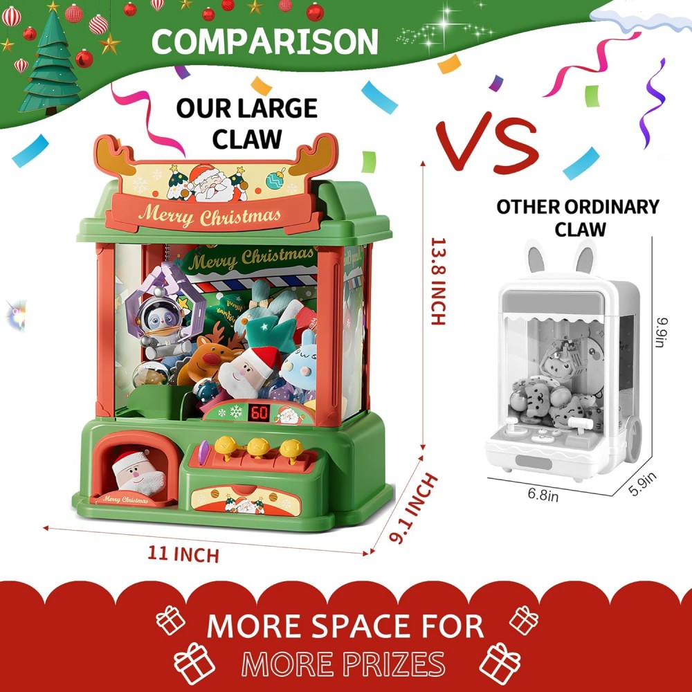 Christmas Claw Machine For Kid - Vending Game review and price