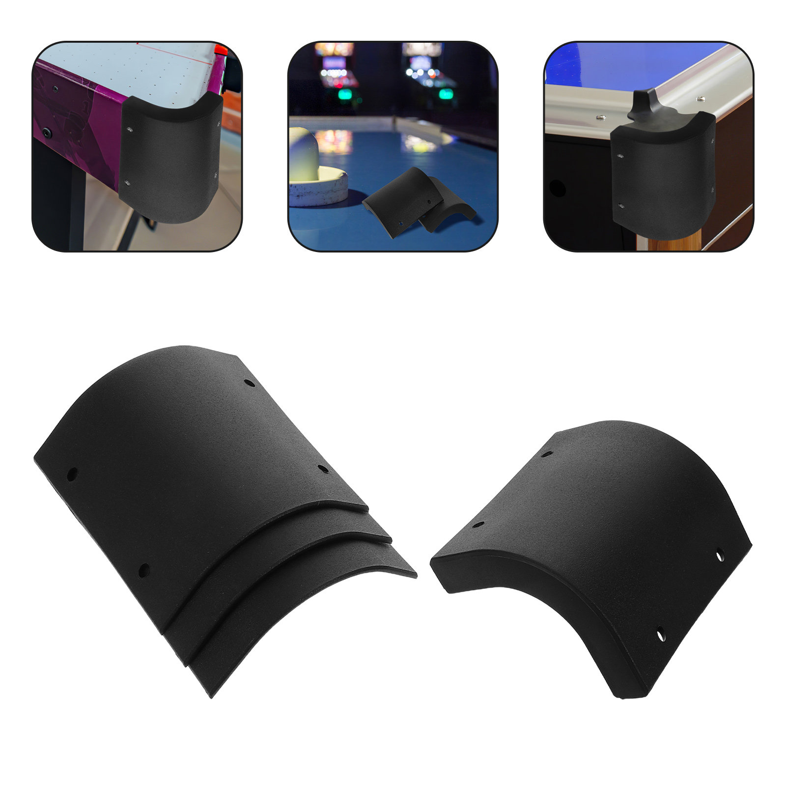 4 Pcs Hockey Air Table Side Gu - Air Hockey Table review and price