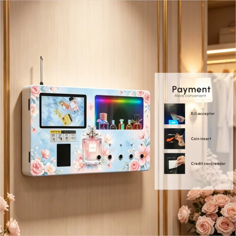 Coin Operated Perfume Vending  - Bill Acceptor Vending review and price