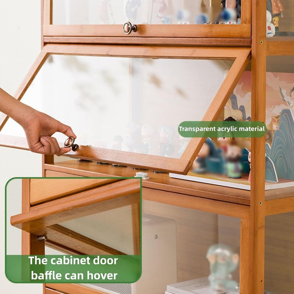 Acrylic Glass Curio Cabinet -  - Glass Cabinet Display review and price