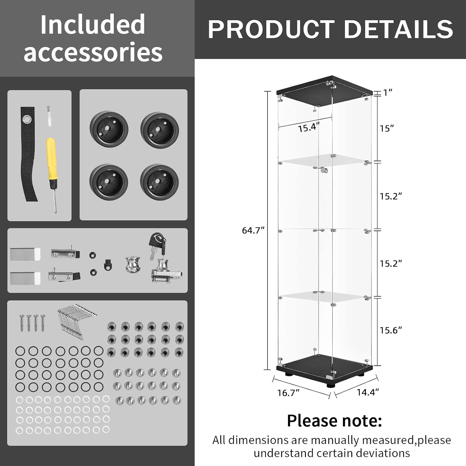 Glass Display Cabinet With Loc - Glass Cabinet Display review and price