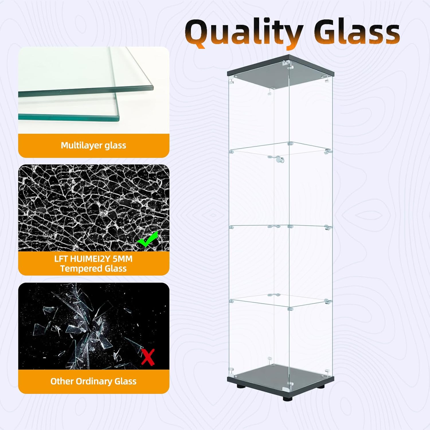 Glass Display Cabinet With Loc - Glass Cabinet Display review and price