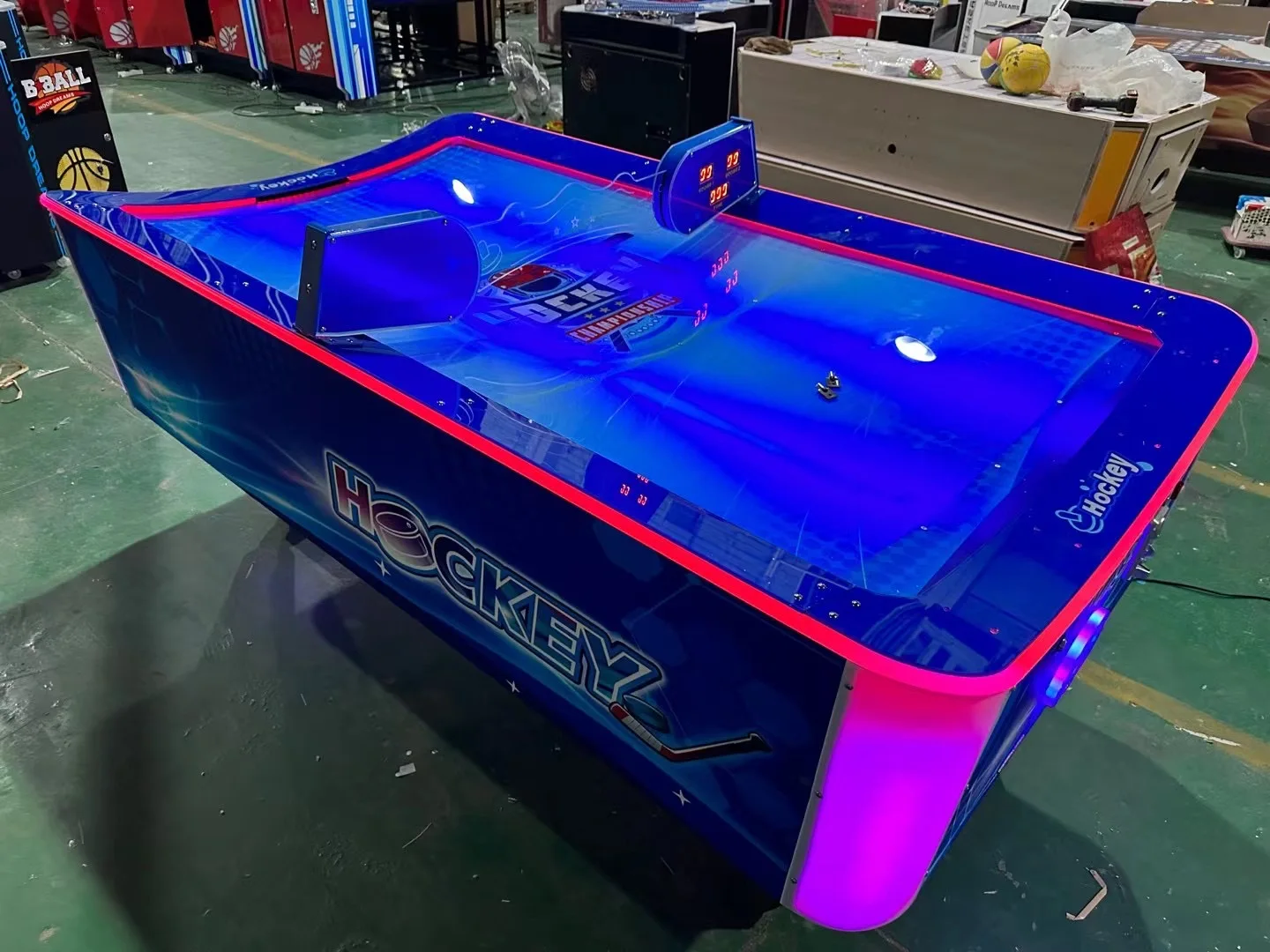Coin Operated Amusement Arcade - Air Hockey Table review and price