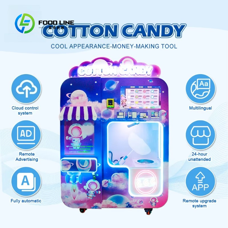Customized Cotton Candy Vendin - Bill Acceptor Vending review and price